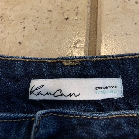 KanCan Exclusively for Maurices American Flag Distressed Denim Shorts Size 24 - Picture 7 of 8